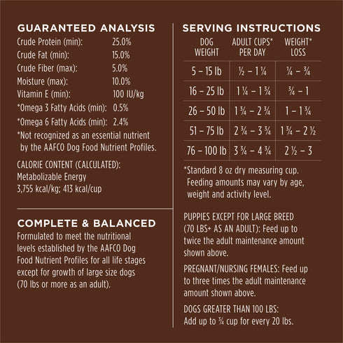 Instinct Be Natural Dry Dog Food - Beef & Barely - 4.5lb Bag